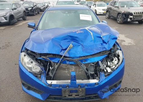 2017 Honda Civic Ex from USA, damaged, VIN 19XFC2F8XHE204169